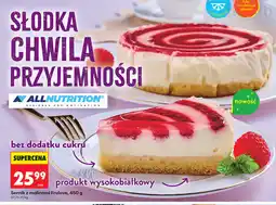Biedronka Sernik z malinami Frulove oferta