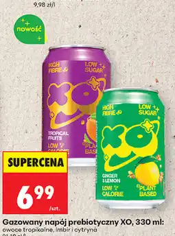 Biedronka Gazowany napój prebiotyczny XO oferta