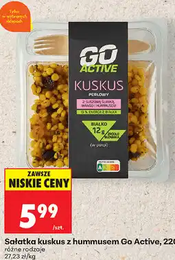 Biedronka Sałatka kuskus z hummusem Go Active oferta