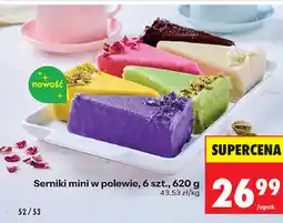 Biedronka Serniki mini w polewie, 6 szt oferta