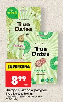 Biedronka Daktyle suszone w posypce True Dates oferta