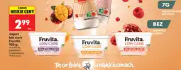 Biedronka Jogurt low carb Frutivita oferta