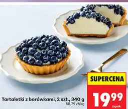 Biedronka Tartaletki z borówkami, 2 szt oferta