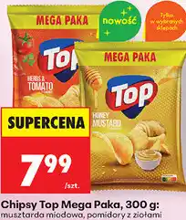 Biedronka Chipsy Top Mega Paka oferta