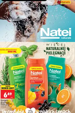 Biedronka Szampon do włosów Natei naturals oferta
