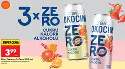 Biedronka Piwo Okocim 3xZero oferta