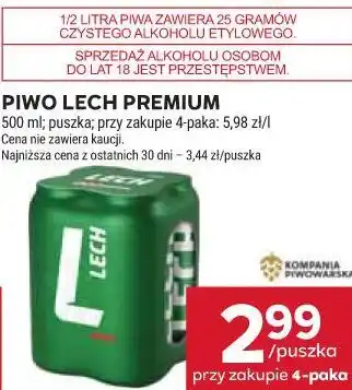 Stokrotka Piwo Lech Premium oferta
