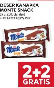 Stokrotka DESER KANAPKA MONTE SNACK Zott oferta