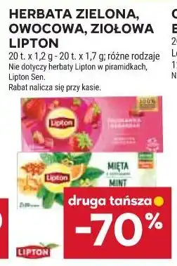 Stokrotka Herbata Zielona, Owocowa, Ziołowa Lipton oferta