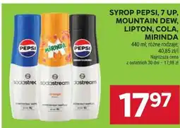 Stokrotka Syrop Pepsi, 7 Up, Mountain Dew, Lipton, Cola, Mirinda oferta