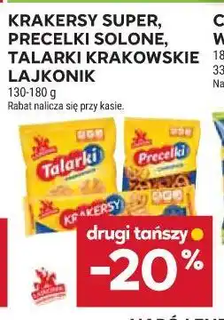 Stokrotka Krakersy Super, Precelki Solone, Talarki Krakowskie Lajkonik oferta