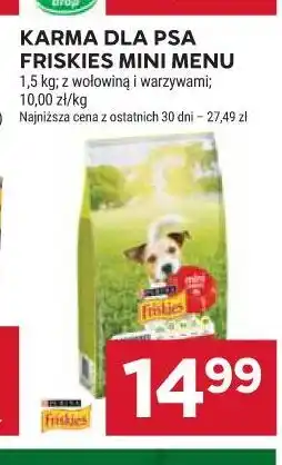 Stokrotka KARMA DLA PSA FRISKIES MINI MENU oferta