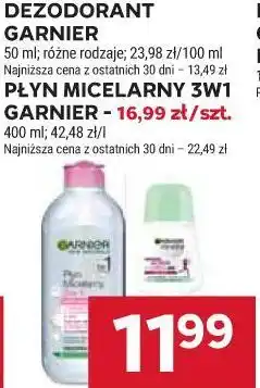 Stokrotka Dezodorant Garnier, Płyn micelarny 3w1 Garnier oferta