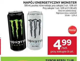 Stokrotka Napój Energetyczny Monster oferta