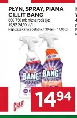 Stokrotka PŁYN, SPRAY, PIANA CILLIT BANG oferta