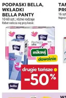 Stokrotka Podpaski Bella, wkładki Bella Panty oferta
