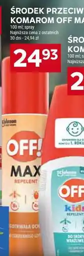 Stokrotka ŚRODEK PRZECIW KOMAROM OFF! MAX oferta