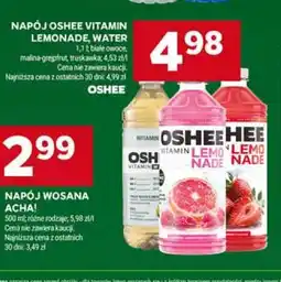 Stokrotka NAPÓJ OSHEE VITAMIN LEMONADE, WATER oferta