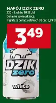 Stokrotka NAPÓJ DZIK ZERO oferta