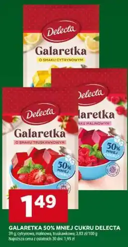 Stokrotka Delecta Galaretka 50% mniej cukru oferta