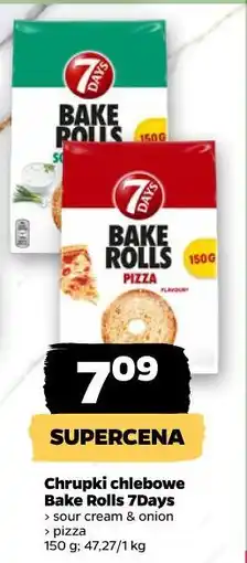 Netto Chrupki chlebowe Bake Rolls 7Days oferta