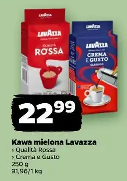 Netto Kawa mielona Lavazza Qualità Rossa / Crema e Gusto oferta
