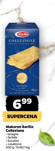Netto Makaron Barilla Collezione oferta
