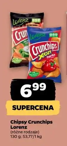 Netto Chipsy Crunchips Lorenz oferta