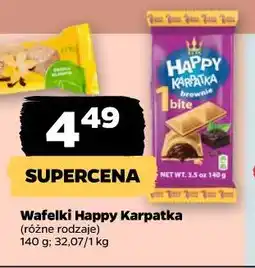 Netto Wafelki Happy Karpatka oferta