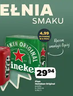 Netto Piwo Heineken Original oferta