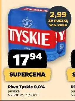 Netto Piwo Tyskie 0,0% oferta
