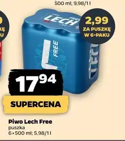 Netto Piwo Lech Free oferta