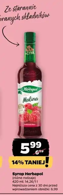 Netto Syrop Herbapol oferta