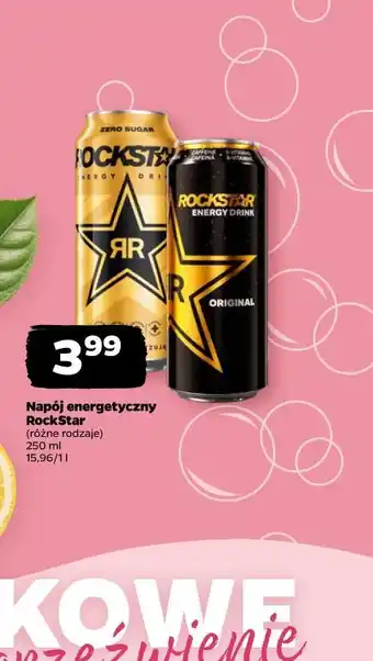 Netto Napój energetyczny RockStar oferta