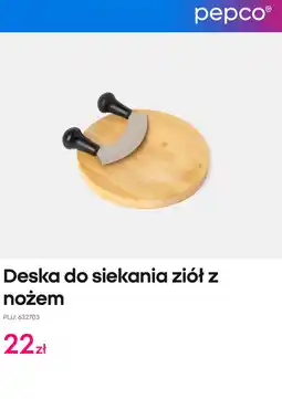 Pepco Deska do siekania ziół z nożem oferta