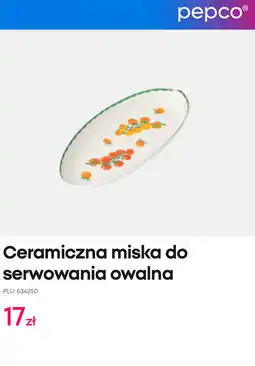 Pepco Ceramiczna miska do serwowania owalna oferta