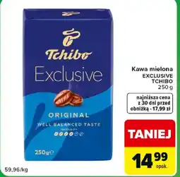 Carrefour Kawa mielona EXCLUSIVE TCHIBO oferta