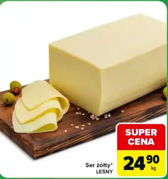 Carrefour Ser żółty LEŚNY oferta
