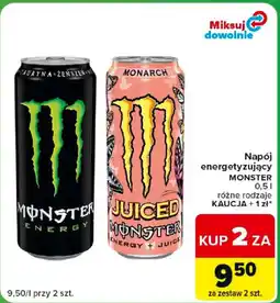 Carrefour Napój energetyzujący MONSTER oferta