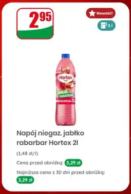 Dino Napój niegazowany jabłko rabarbar Hortex oferta