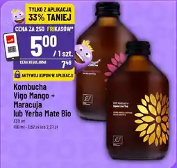 Polomarket Kombucha Vigo Mango + Maracuja lub Yerba Mate Bio oferta