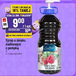 Polomarket Syrop o smaku malinowym z pompką oferta