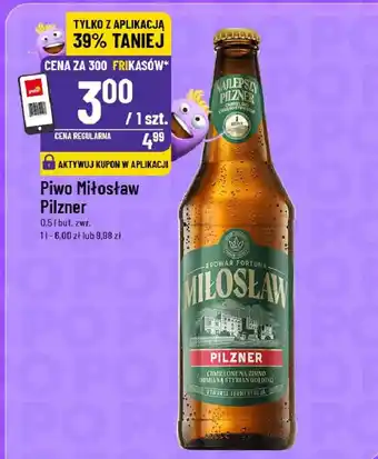 Piwo Miłosław Pilzner