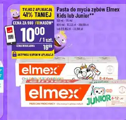 Polomarket Pasta do mycia zębów Elmex Kids lub Junior oferta