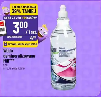 Polomarket Woda demineralizowana Mill oferta