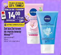 Polomarket Żel lub Żel-krem do mycia twarzy Nivea oferta