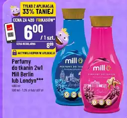 Polomarket Perfumy do tkanin 2w1 Mill Berlin lub Londyn oferta