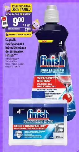 Polomarket Czyścik, nabłyszczacz lub odświeżacz do zmywarek Finish oferta