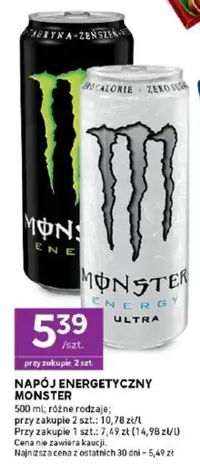 Stokrotka Napój energetyczny Monster oferta
