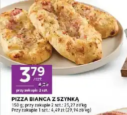 Stokrotka Pizza bianca z szynką oferta